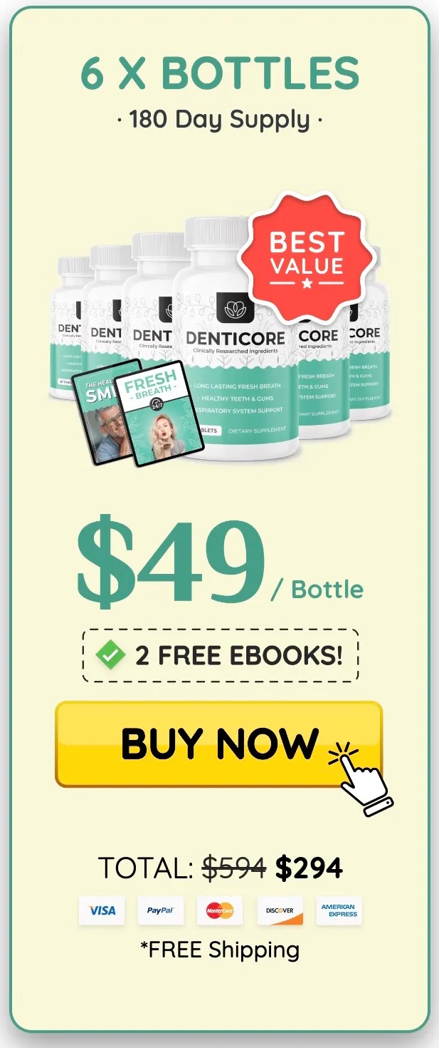denticore-180-day-supply - 4 Bottles